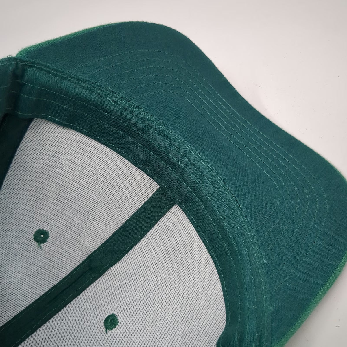 Portland Arched White Lettering Green One Size Baseball Cap Strapback Hat