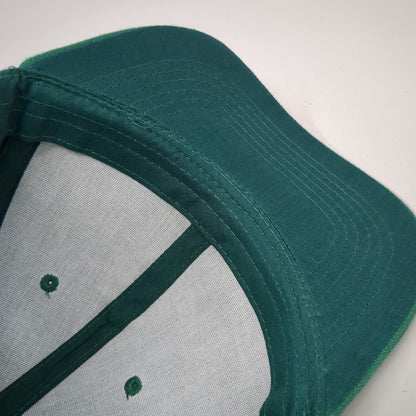 Portland Arched White Lettering Green One Size Baseball Cap Strapback Hat