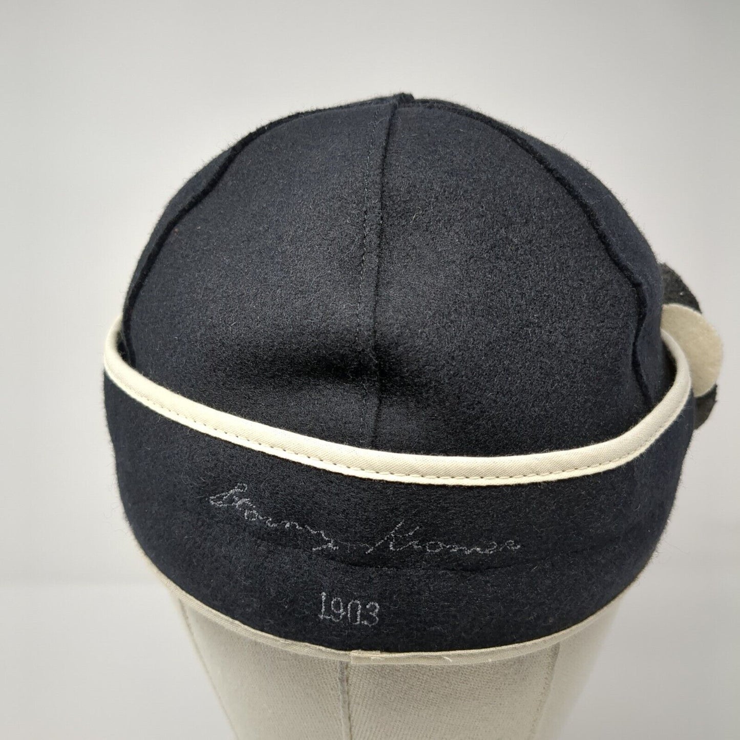 Stormy Kromer Fitted Hat Black 6 7/8 Flower The Petal Pusher Outdoor