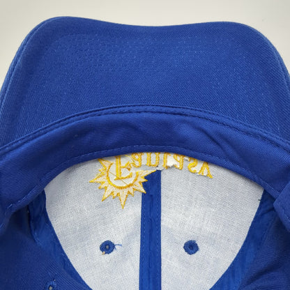 OTTO Baseball Cap Blue One Size Fantasy RV Tours Yellow Logo Strapback Hat