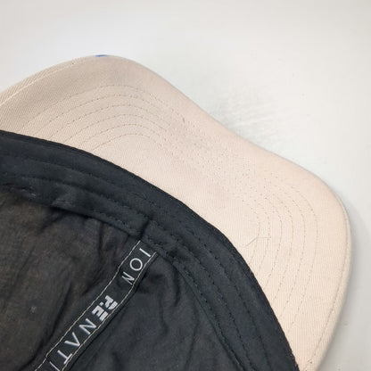 P.E Nation Baseball Cap Beige One Size Strapback Hat Adjustable Cotton Logo