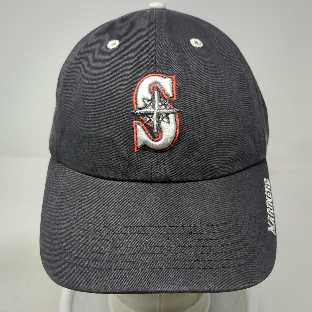 Seattle Mariners MLB '47 Baseball Cap Gray One Size Slideback Embroidered Hat
