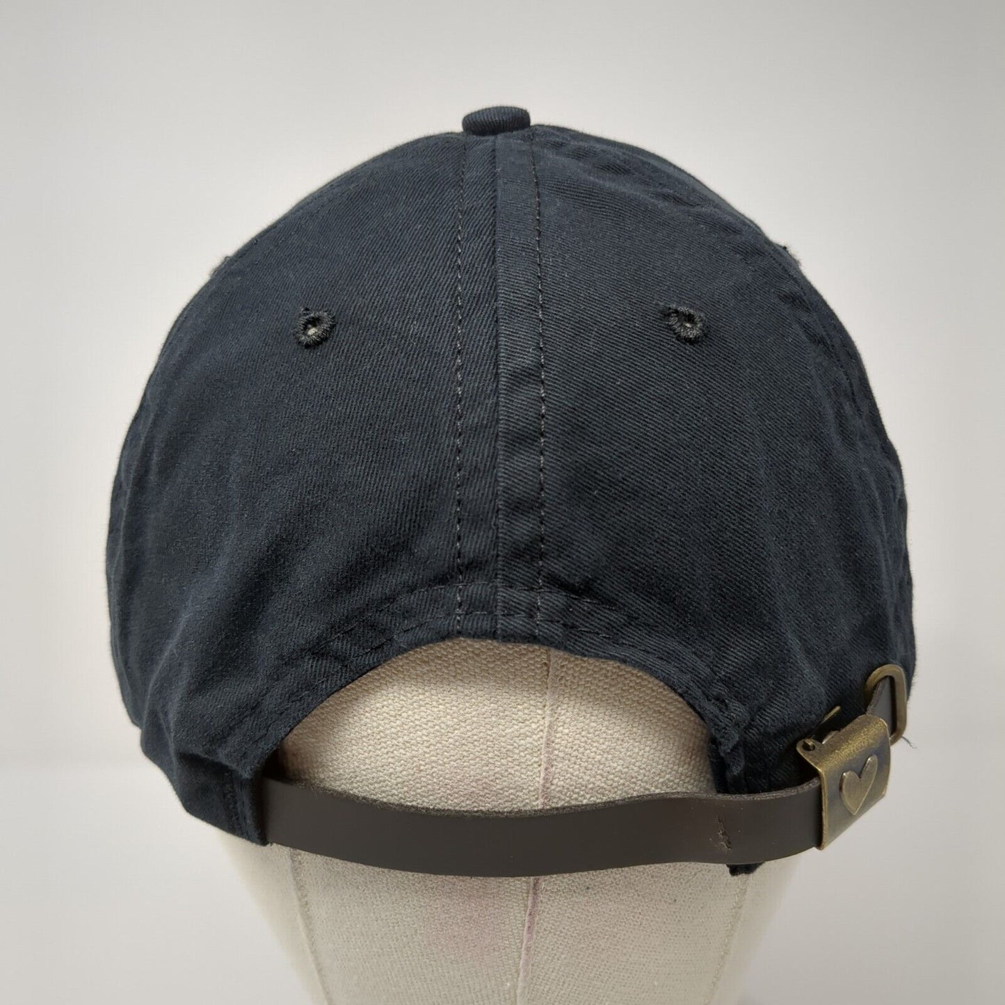 Love Your Melon Slideback Hat Black One Size Adjustable Embroidered 6 Panel