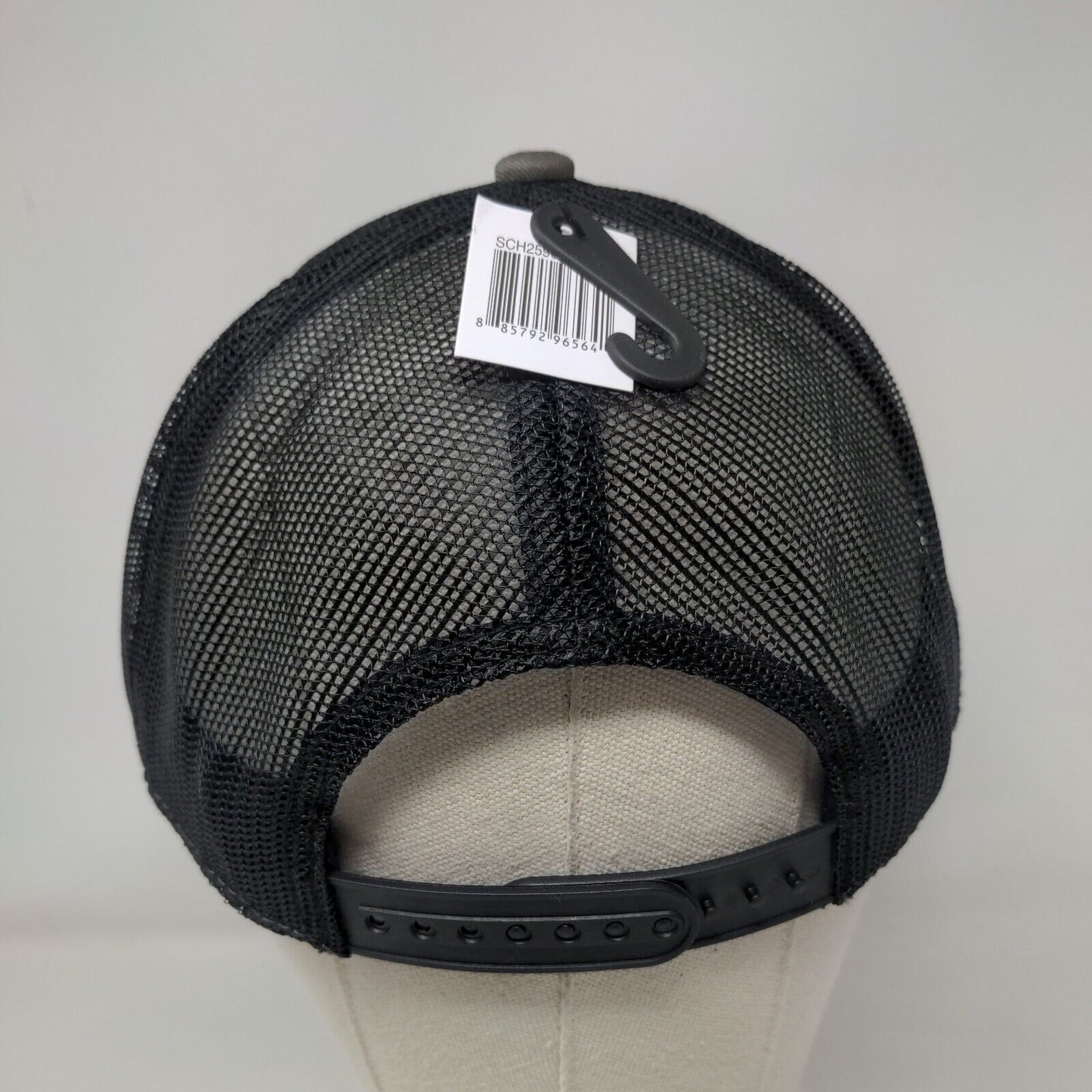 Scheels Meridian Snapback Trucker Hat Gray OSFM Mesh Back W/Tags
