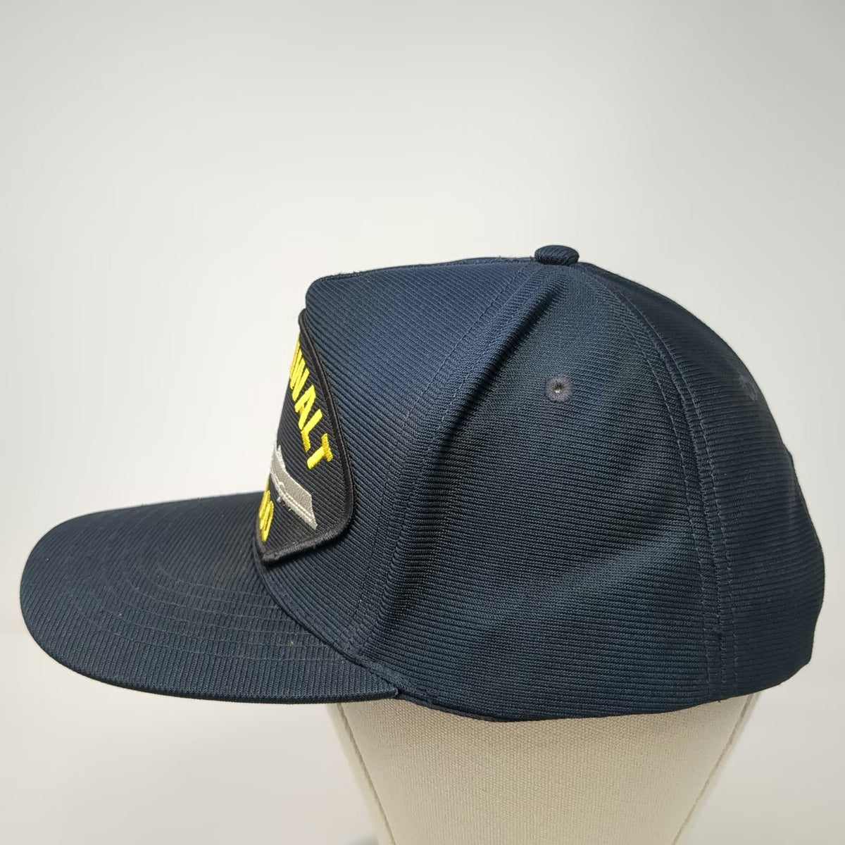 Eagle Crest USS Zumwalt DDG-1000 Hat Blue One Size 5 Panel Snapback Made in USA
