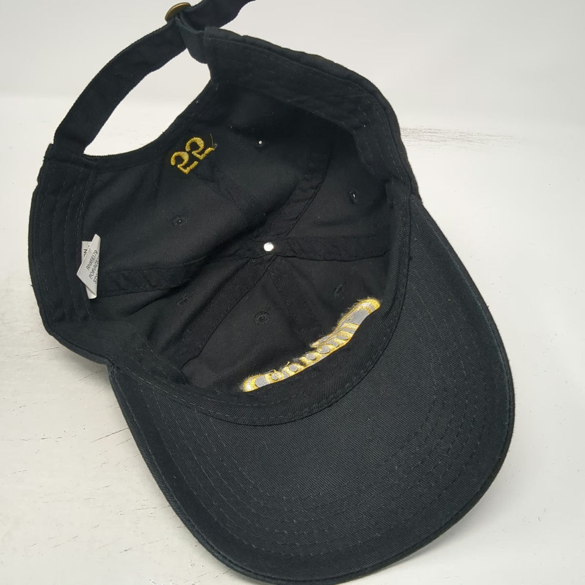 Chicago Baseball Cap Black One Size Hat Script Embroidery Number 55 Strapback
