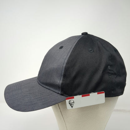 KFC Baseball Cap Gray Black One Size 11 Herbs & Spices Finger Lickin Good Hat
