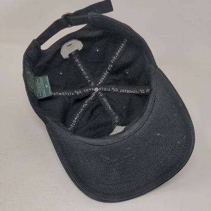 Illuminati Slideback Hat Black One Size Adjustable Embroidered Field Grade