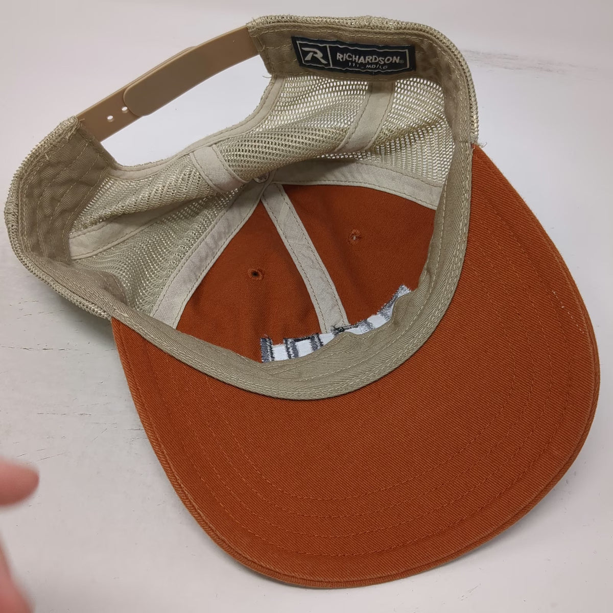 Richardson Trucker Hat Brown L Marc Walters Photography Mesh Snapback Cotton 111