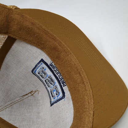 Otto Trucker Hat Brown One Size PSC Producers Supply Co-op Rope Mesh Snapback