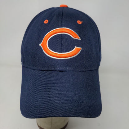 Reebok Men's Fitted Chicago Bears Hat Blue Size OSFA Embroidered C Logo