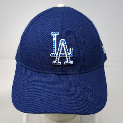 Los Angeles Dodgers MLB New Era Baseball Cap Hat Blue One Size Rhinestone Logo