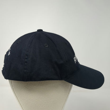 REMUS Racing Baseball Cap Black One Size Wolf Logo Slideback Performance Hat