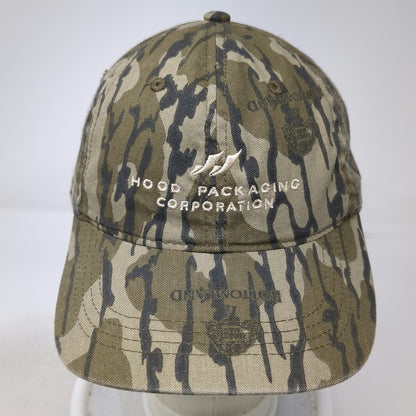 Outdoor Cap Baseball Hat Green One Size Bottomland Camo Hood Packaging Corp