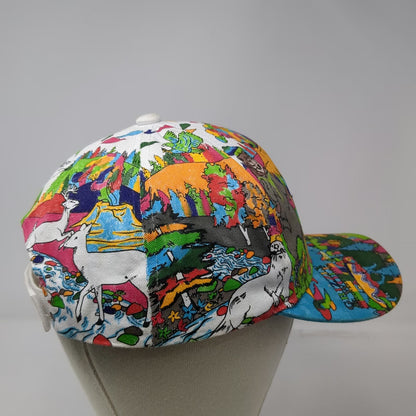 Capsmith Grizzly Wolf Discovery Center Baseball Cap Hat Multicolor One Size