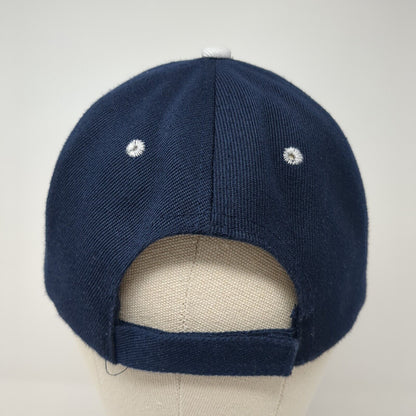 Florida Dolphins Strapback Hat Blue One Size Adjustable Embroidered