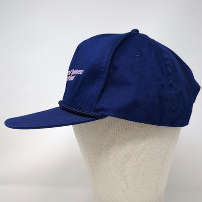 Control Systems International CSI 5 Panel Blue One Size Rope Snapback Hat Tech