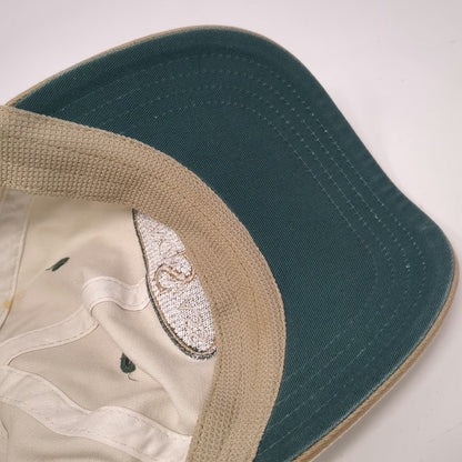 Imperial Snowmass Baseball Cap Beige One Size Green Gold Strapback Cotton Hat