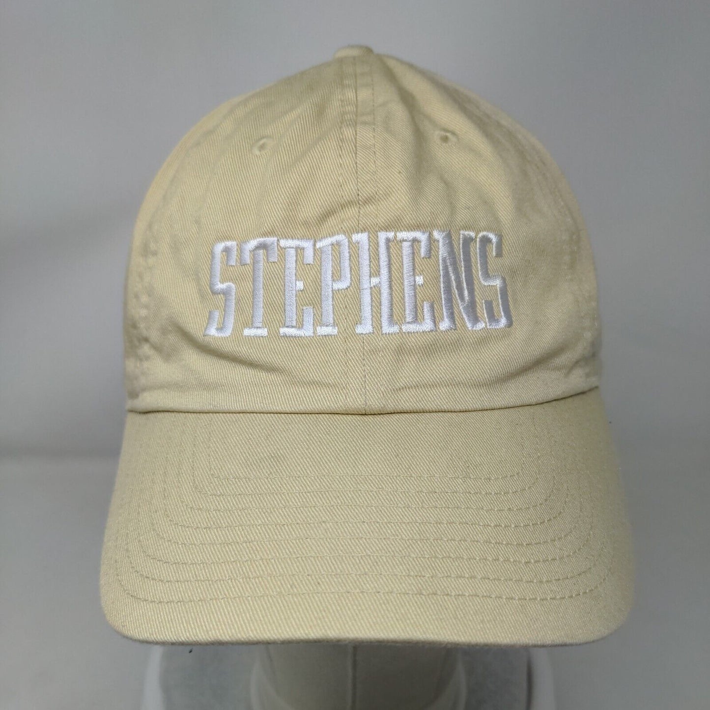 Stephens Slideback Hat Tan OSFM Embroidered 6 Panel Nike Heritage86