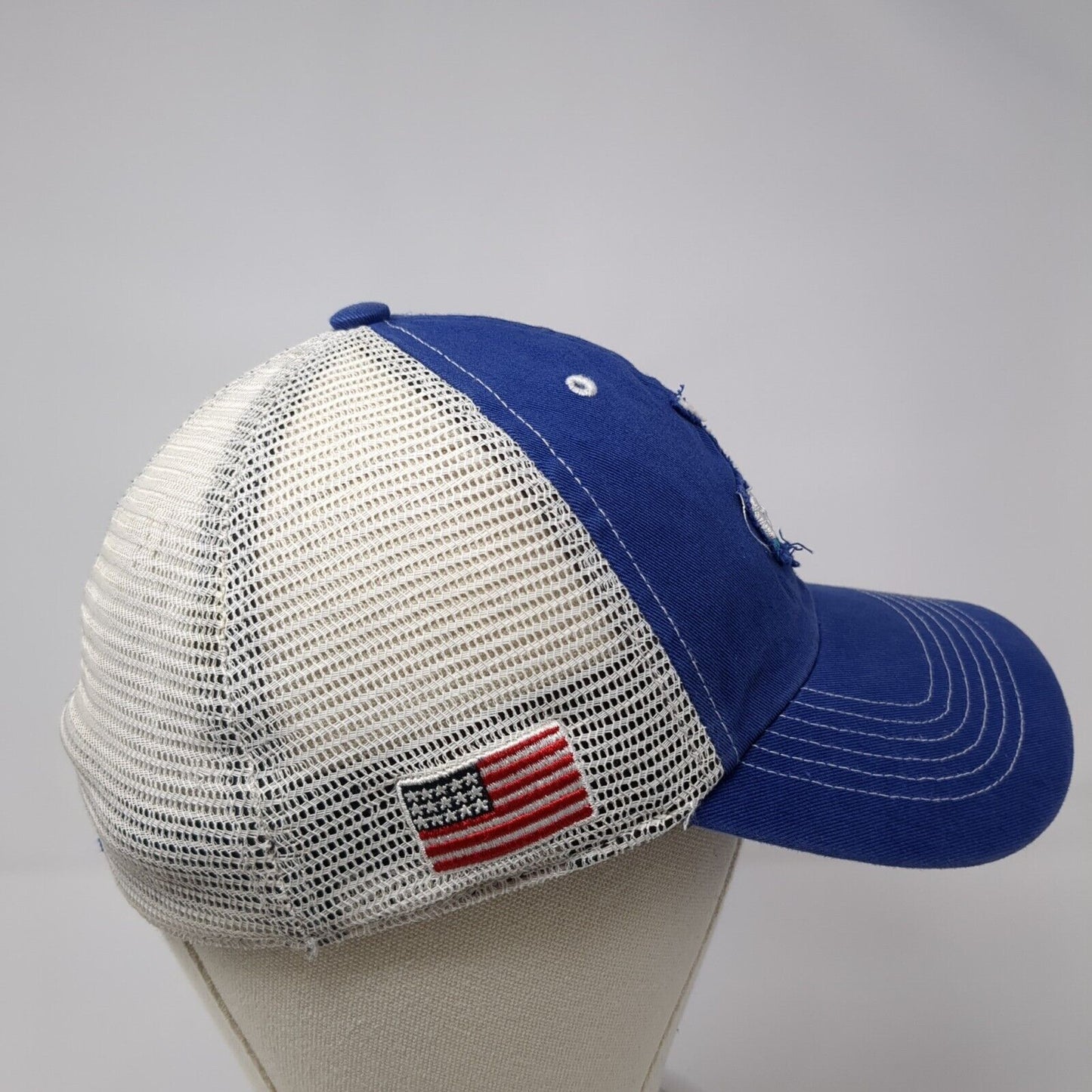 2015 U.S. Open Chambers Bay Fitted Mesh Back Hat Blue One Size Stretch