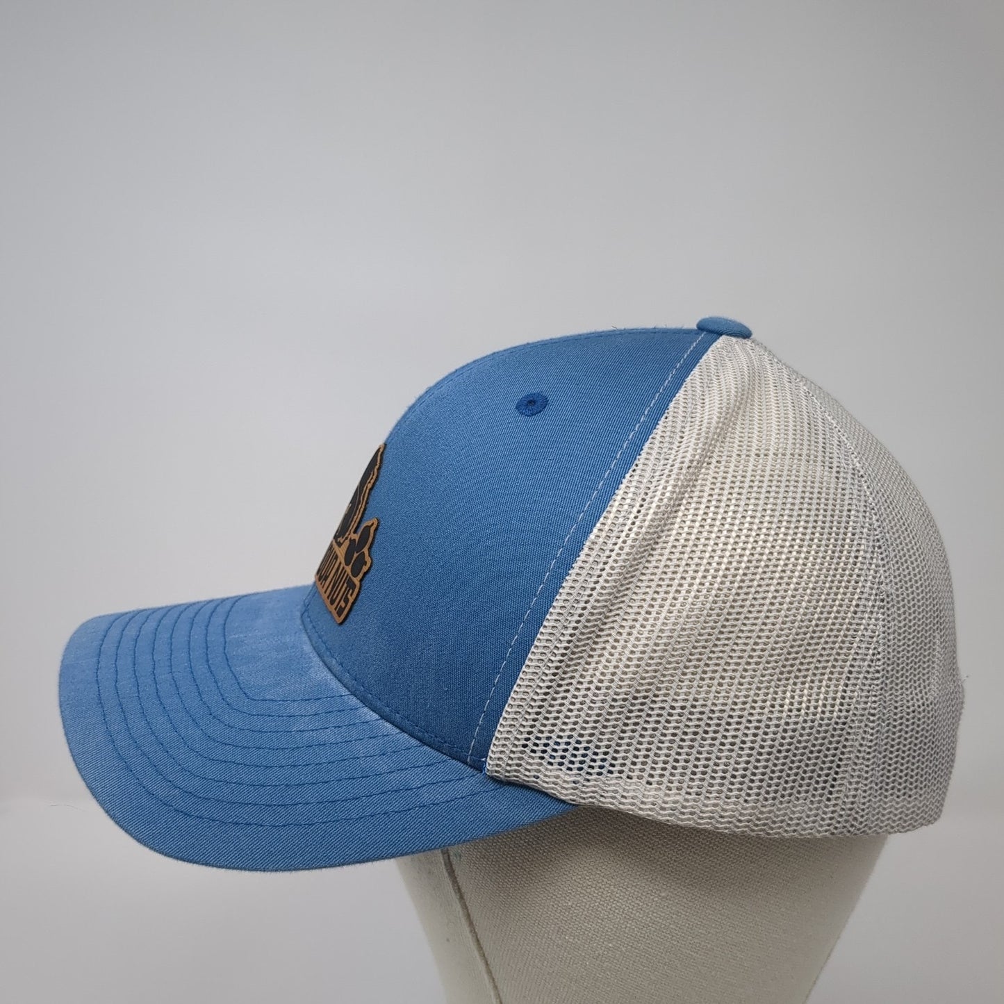 Protect Your Nuts Trucker Hat Blue OS Adjustable Mesh Back Classics Yupoong