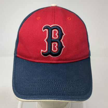 Boston Red Sox MLB Genuine Merchandise Baseball Cap Hat Blue Red One Size Strap