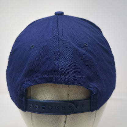 Avemco Insurance Company 5 Panel Blue One Size Rope Snapback Airplane Hat Cotton