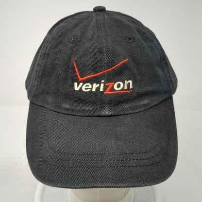 Velocity Verizon Baseball Cap Black One Size Adjustable Embroidered Logo Hat