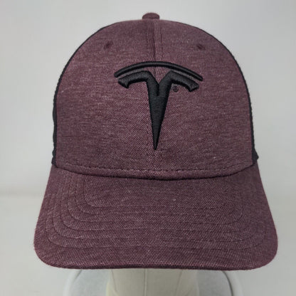 Tesla Embroidered Strapback Trucker Hat Multicolor OS Mesh Back Cap America