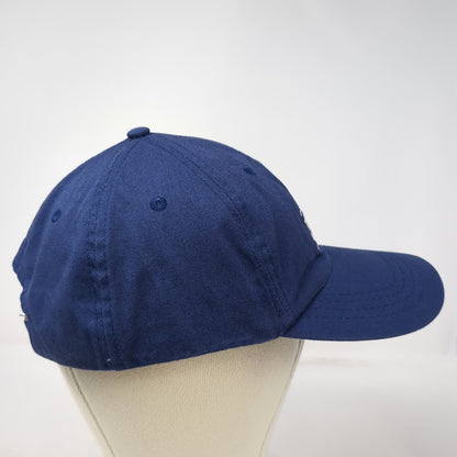 Baseball Cap Blue OSFM Trout Unlimited Embroidered Slideback Cotton Fishing Hat