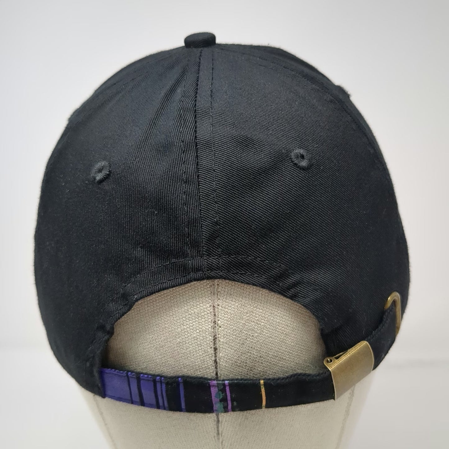 Taco Bell Baseball Cap Black One Size Embroidered Side Icons Slideback Hat