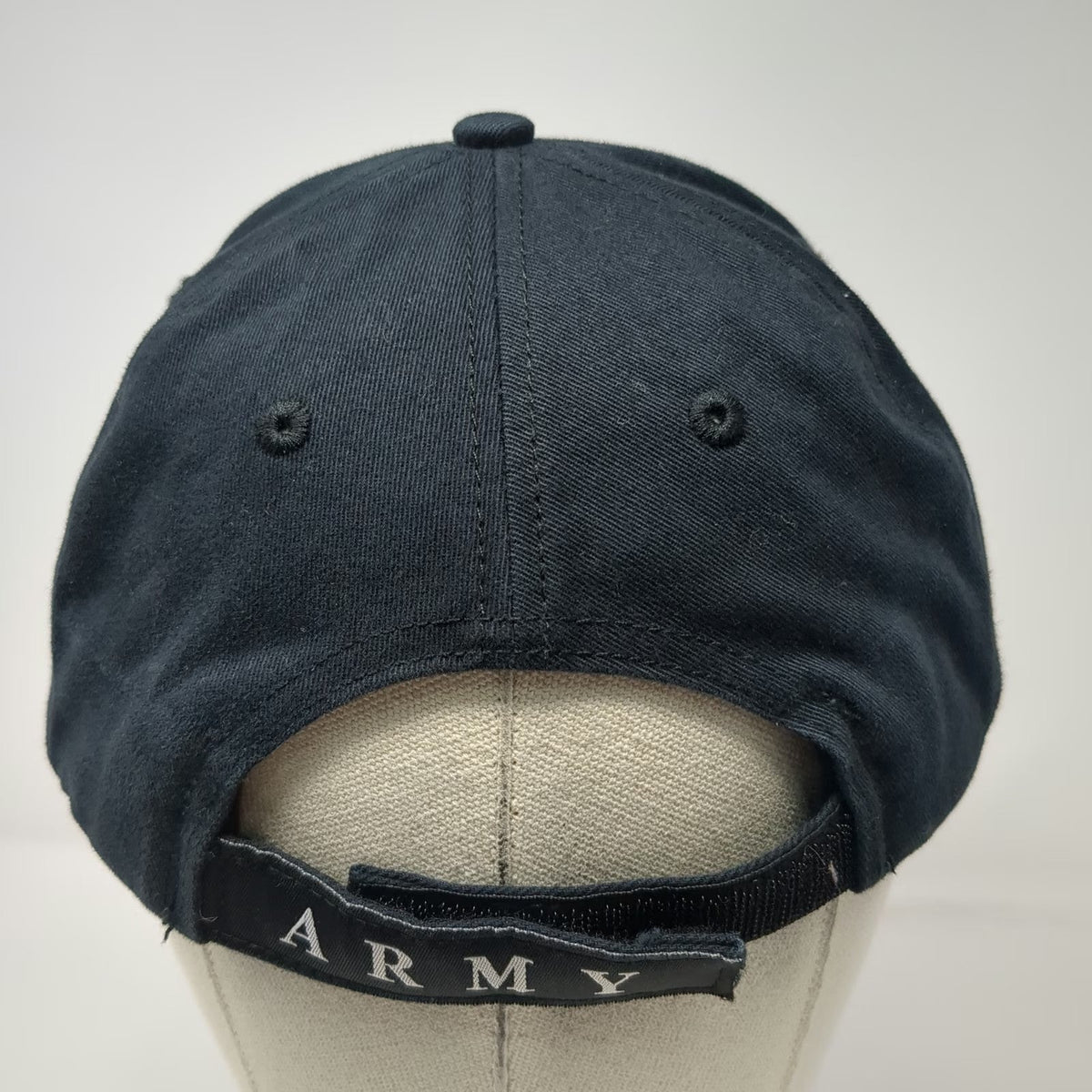 Rothco Baseball Cap Black One Size Strapback Embroidered Army Military Logo Hat