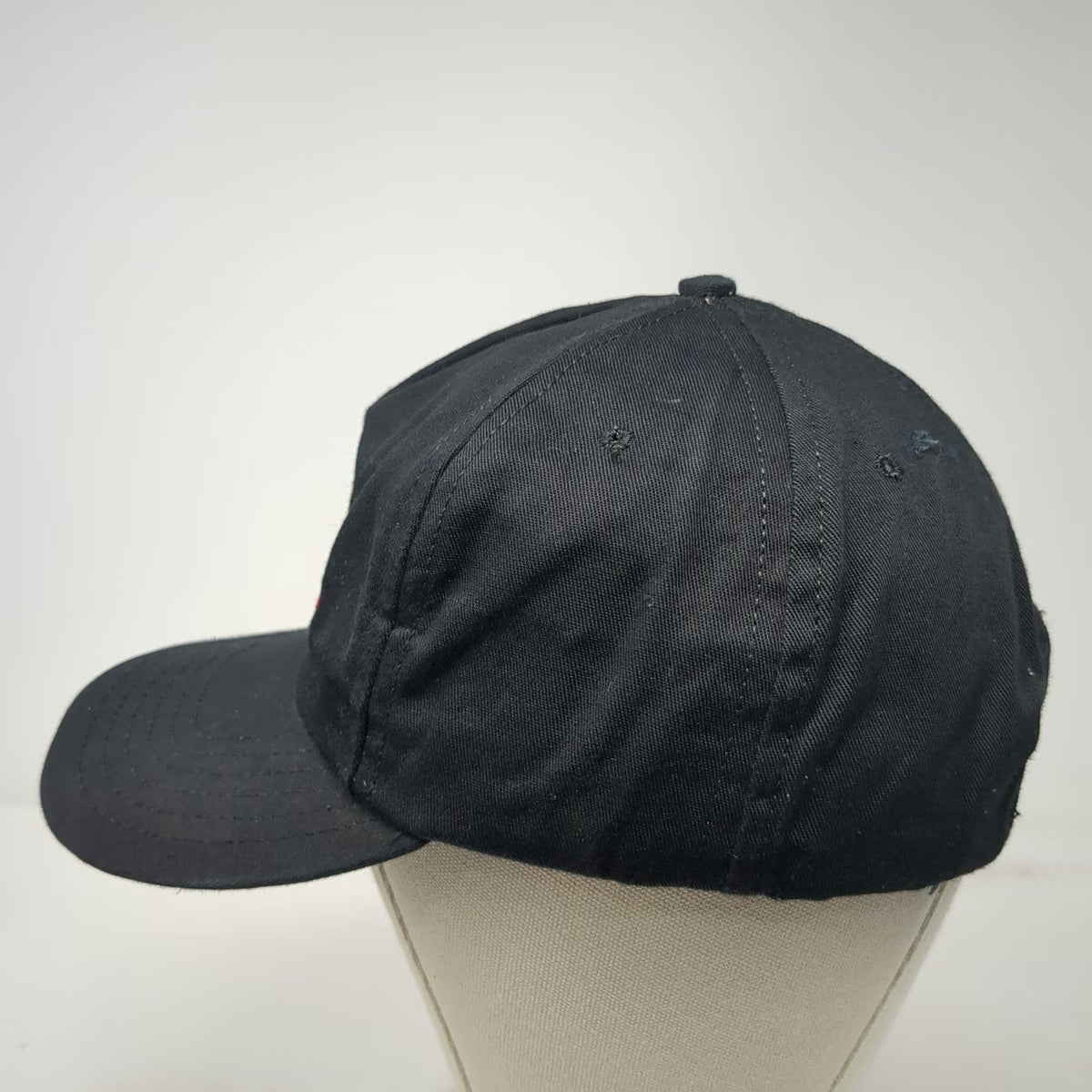 Black 5 Panel One Size Slideback 366th Comm Military Lightning Bolt Hat