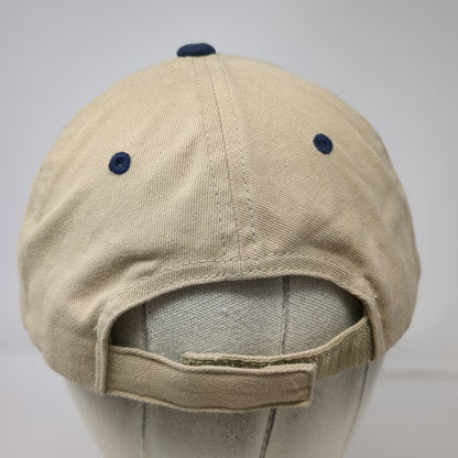 Otto Baseball Cap Beige Blue One Size Rangen Aquaculture Feeds Fish Graphic Hat