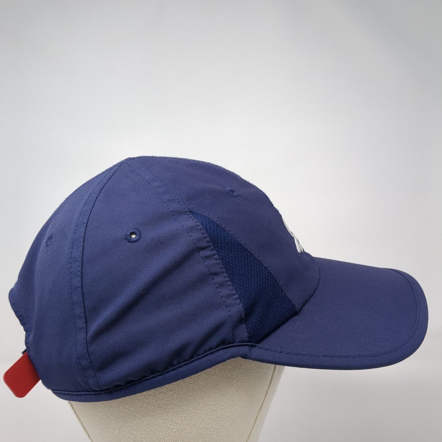 Mission Strapback Hat Blue One Size Adjustable Endura Cool 6 Panel
