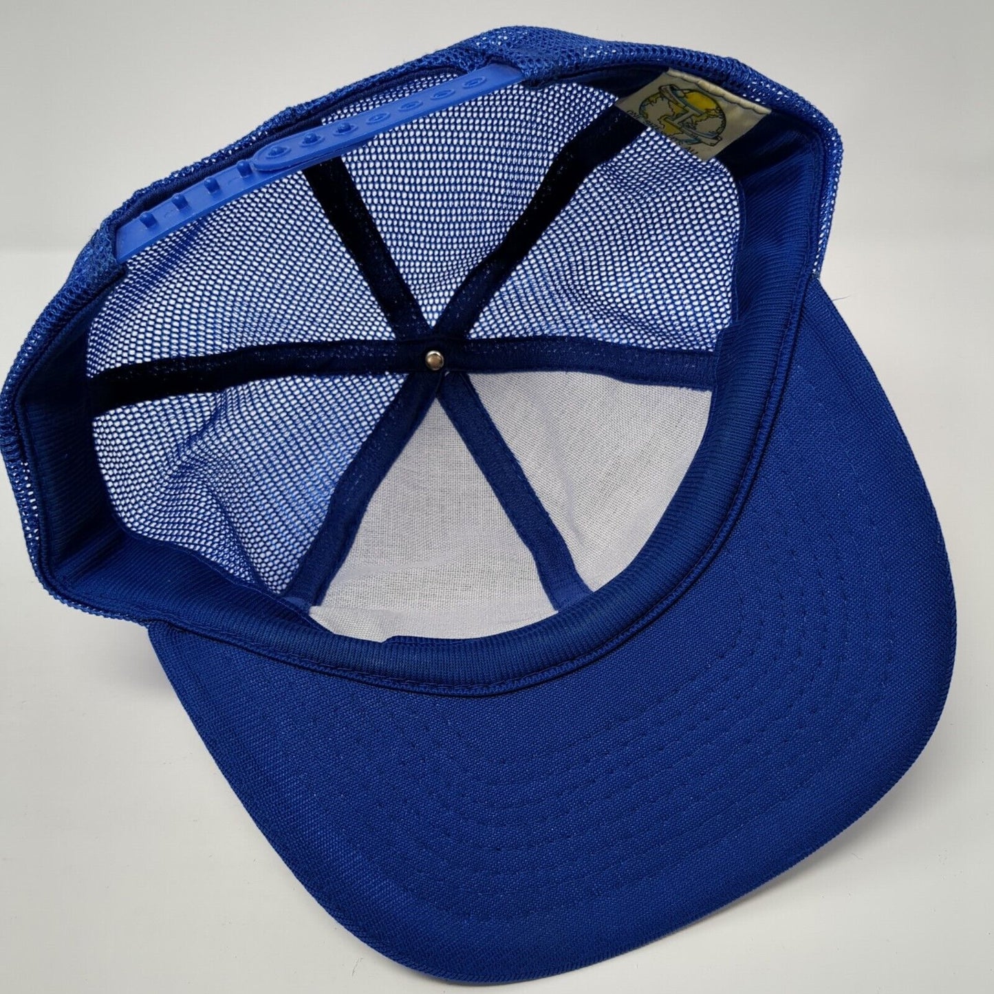 Air Force Patch Snapback Rope Trucker Hat Blue One Size Mesh Back