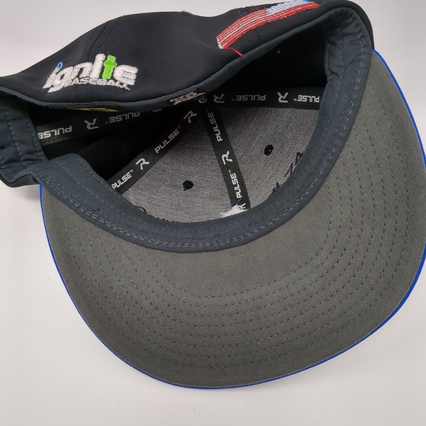 Ignite Baseball Fitted Hat Multicolor S/M Embroidered Patriotic Richardson