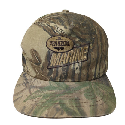Pennzoil Marine Snapback Hat Multicolor One Size Adjustable Camouflage Swingster