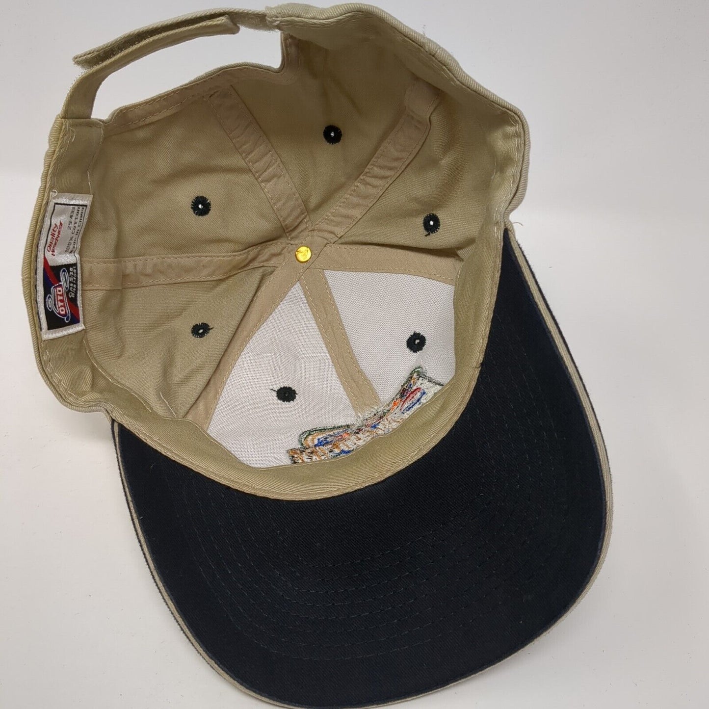 Pepsi Nightfire Nationals Firebird Boise Strapback Hat Tan OS Adjustable Otto