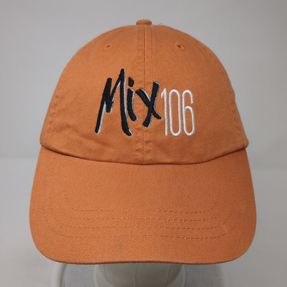 Mix 106 Foot & Ankle Medical Center Baseball Cap Orange One Size Adjustable KC