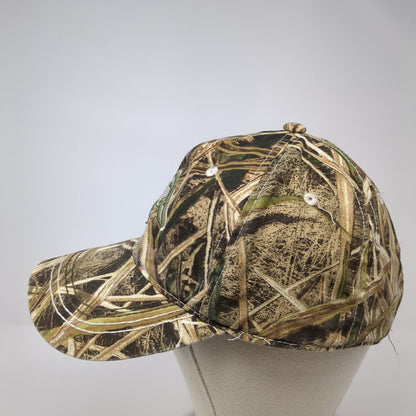 Ducks Unlimited Slideback Hat Camouflage OS Adjustable Embroidered Outdoor Cap