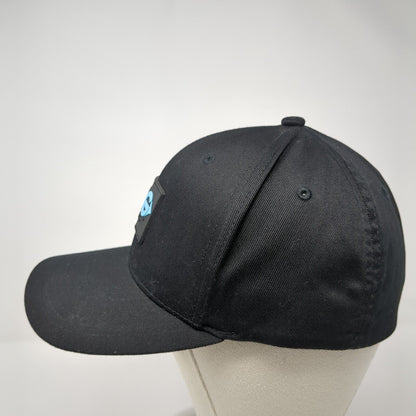 N2G Nutrition 2 Go Fitted Hat Black L/XL Flexfit Patch Logo 6 Panel Yupoong