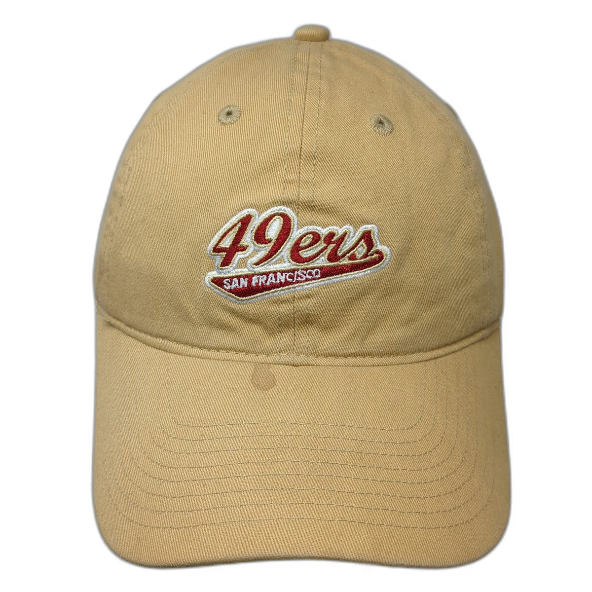 San Francisco 49ers NFL Hat Brown One Size Slideback Embroidered Logo Cotton Cap