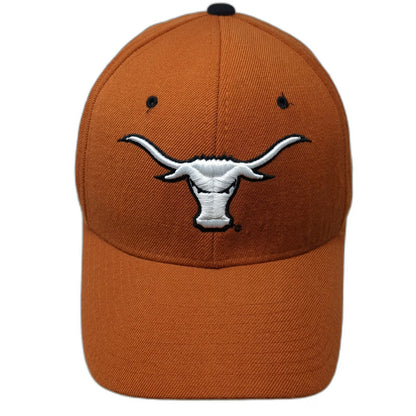Texas Longhorns NCAA Zephyr Cap Brown 7 1/4 Fitted Embroidered Logo The Z Hat