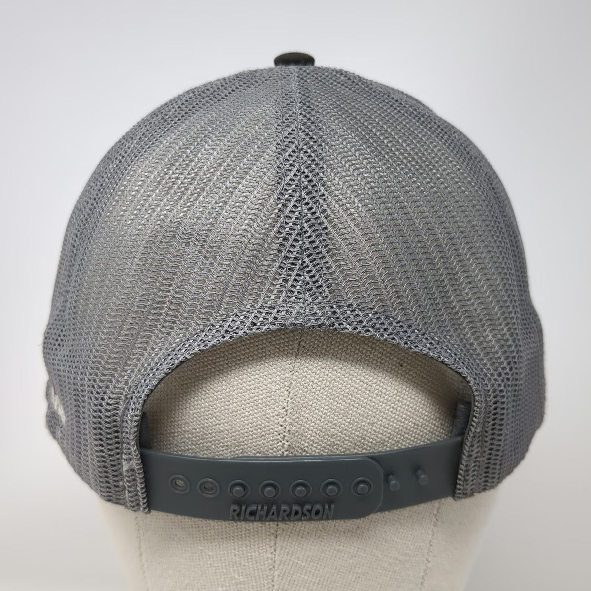 Richardson Trucker Hat Black One Size Mesh Snapback Hendrix Kerite Side Logo