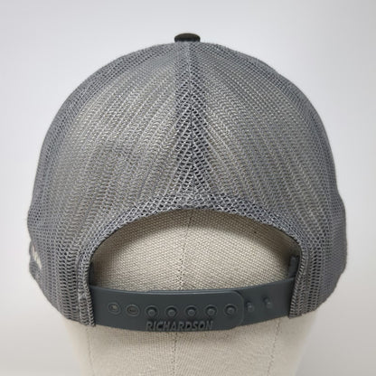 Richardson Trucker Hat Black One Size Mesh Snapback Hendrix Kerite Side Logo