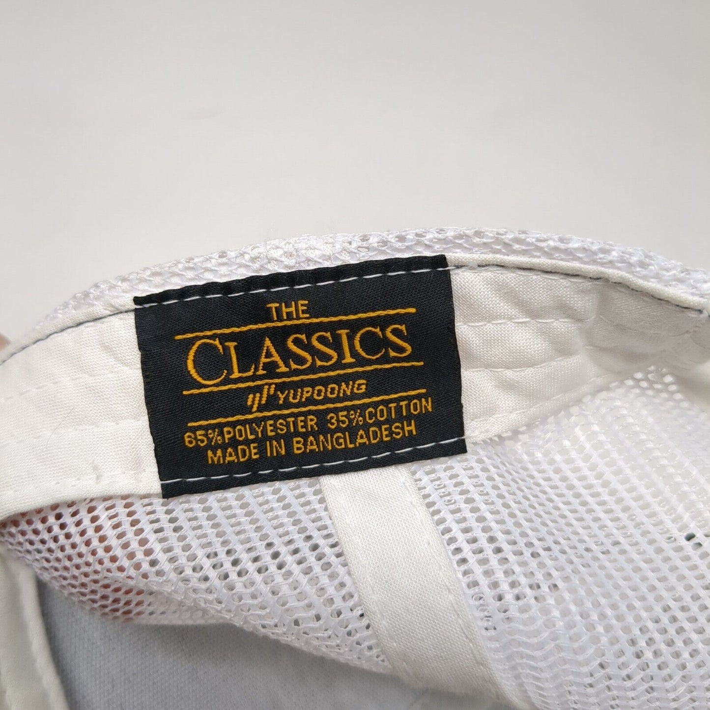 The Classics Yupoong Snapback Trucker Hat Gray OS Adjustable Mesh Back Blank