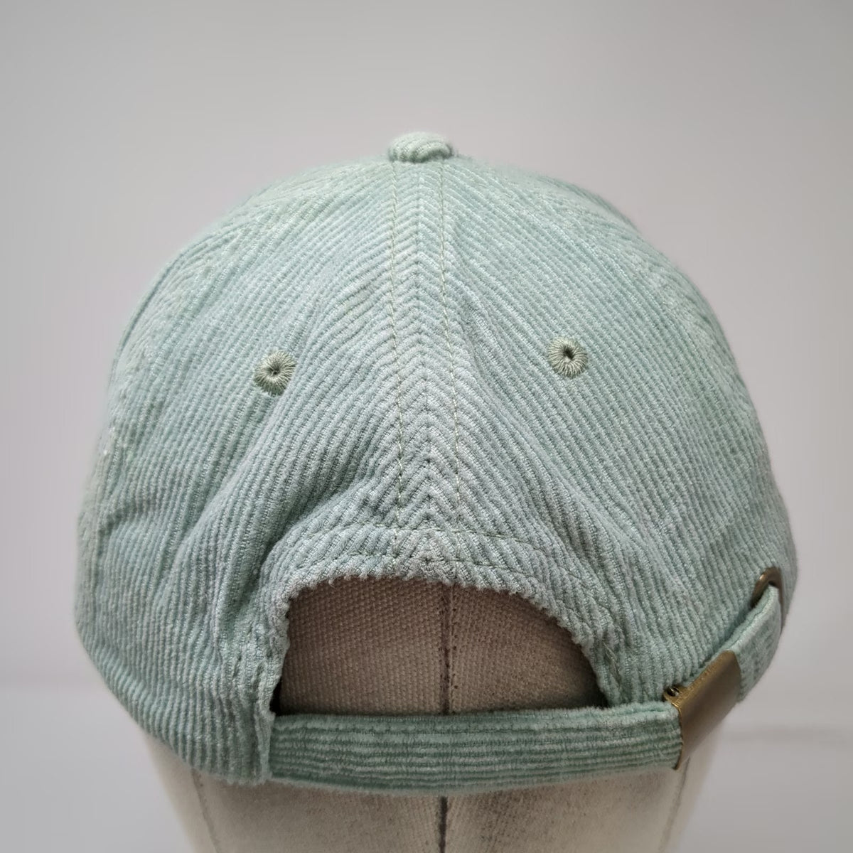 Itonic Nilo Green Baseball Cap One Size Corduroy Mountain Landscape Patch Hat