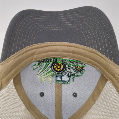 Pride In Les Schwab Agriculture Trucker Hat Gray One Size Mesh Back