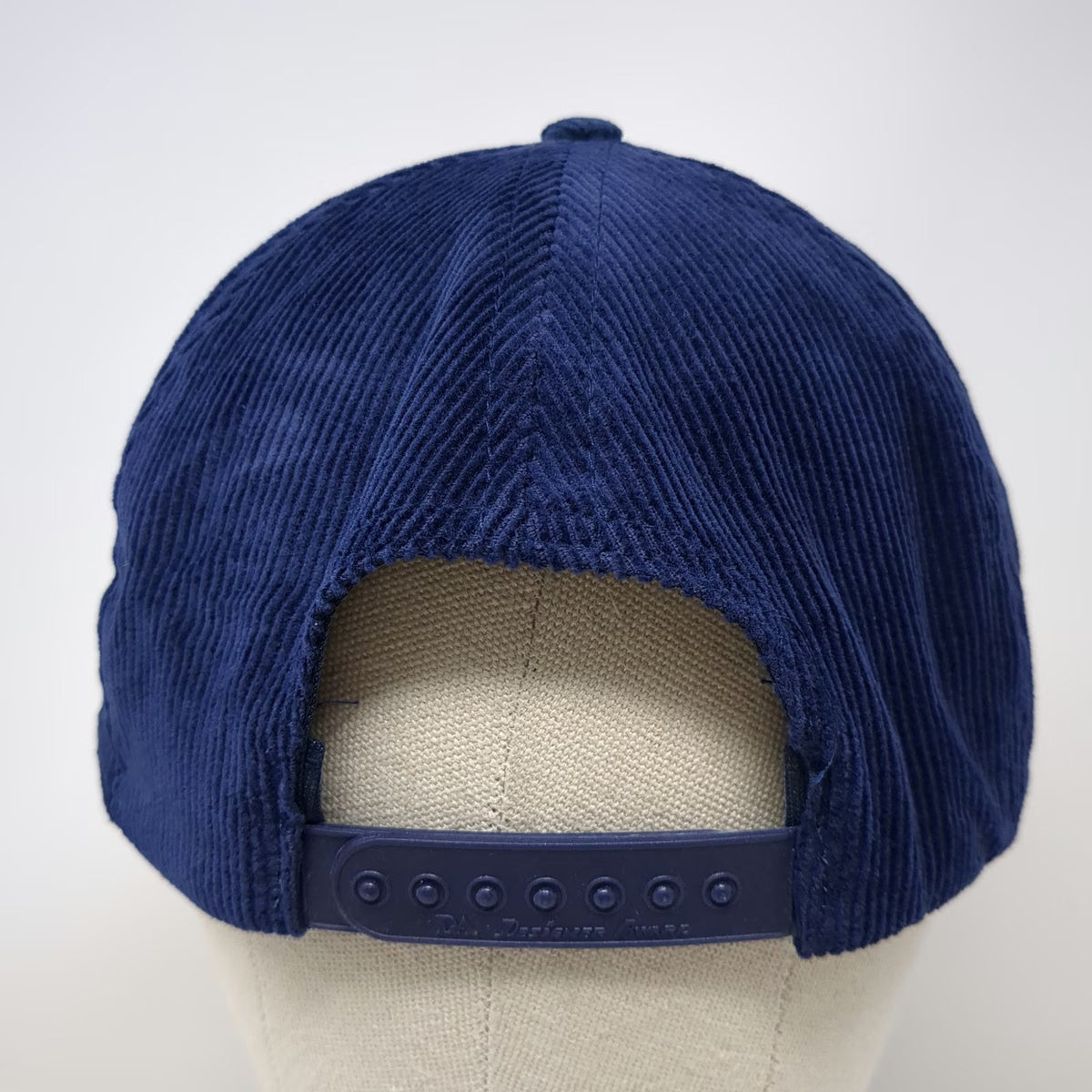 Designer Award Headwear 5 Panel Blue One Size Snapback Corduroy Braided Rope Hat